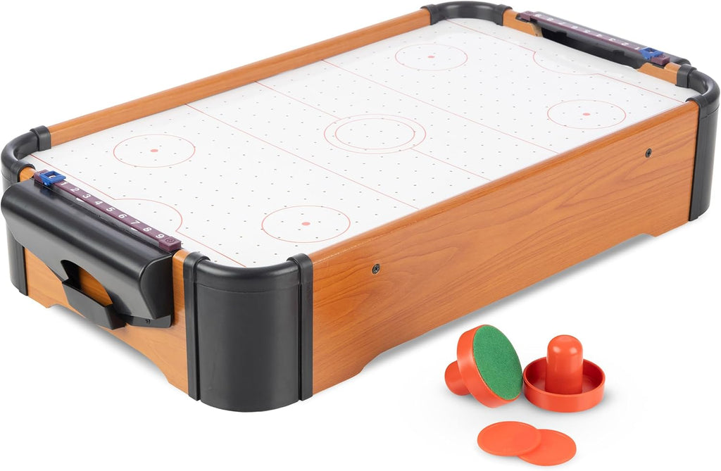 Mini Arcade Air Hockey Table- a Toy for Girls and Boys by  Fun Table- Top Game for Kids, Teens, and Adults- Battery-Operated (22 Inches)