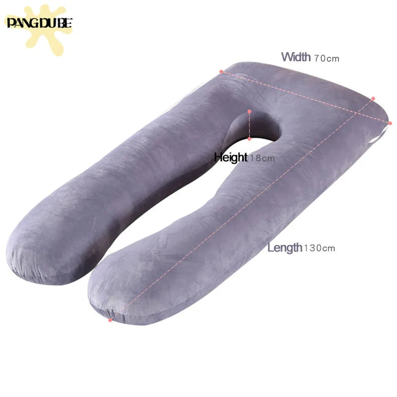 1.3KG Cotton Pillow for Pregnant Women Pregnancy Pillow Maternity Breastfeeding Pillow Cushion Pregnancy Nursing Pillow