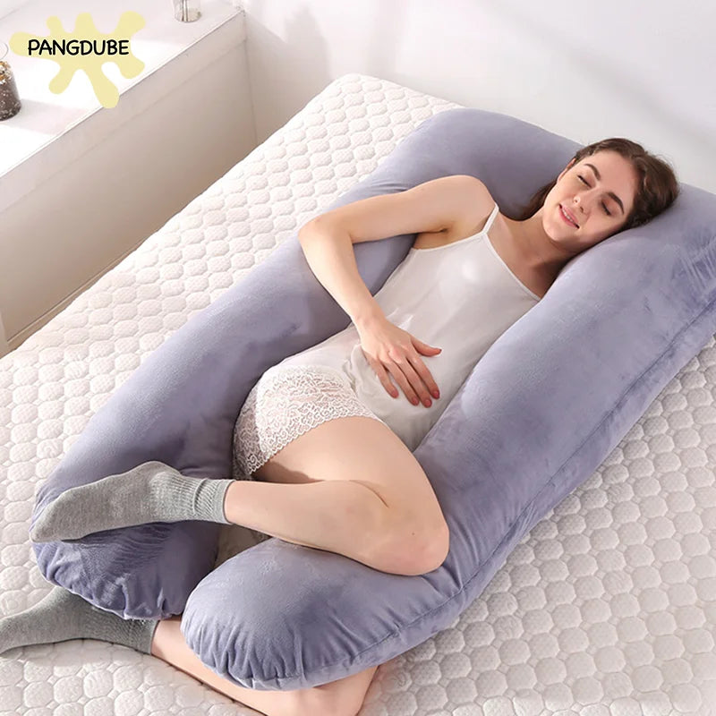 1.3KG Cotton Pillow for Pregnant Women Pregnancy Pillow Maternity Breastfeeding Pillow Cushion Pregnancy Nursing Pillow